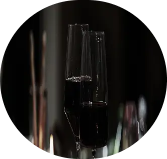 Wine Glass served by Fresh Plates Catering.